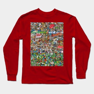 Football Mishmash Long Sleeve T-Shirt